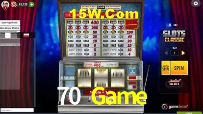 Tecnologia da Plataforma 70 Game