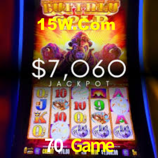 Sinta a adrenalina dos jogos de cassino com 70 Game